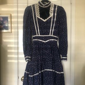 Vintage Gunne Sax by Jessica Country Prairie Dress